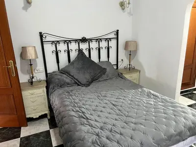 Cama o camas de una habitación en Casa Abuela