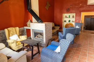 Zona de estar de Casa Rural La Milana