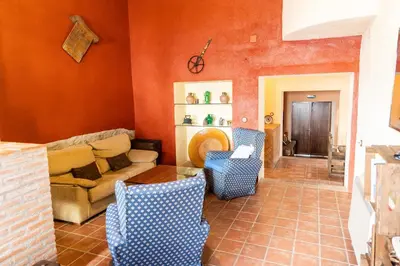 Zona de estar de Casa Rural La Milana