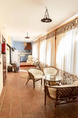 Zona de estar de Casa Rural La Milana