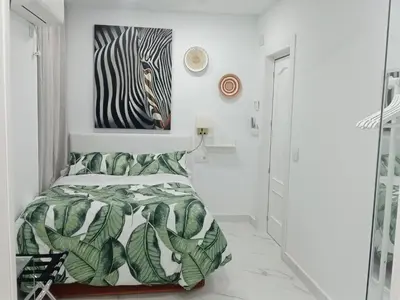 Cama o camas de una habitación en Moneiba Centro