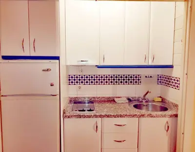 Una cocina o zona de cocina en Hispalis Conde de Ibarra
