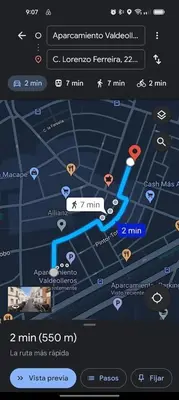 Plano de 602 Moderno y Amplio apartamento en Valdeolleros