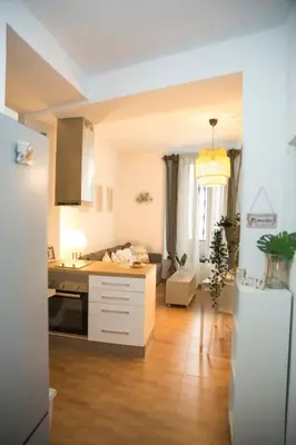 Cama o camas de una habitación en Apto en centro setas Sevilla