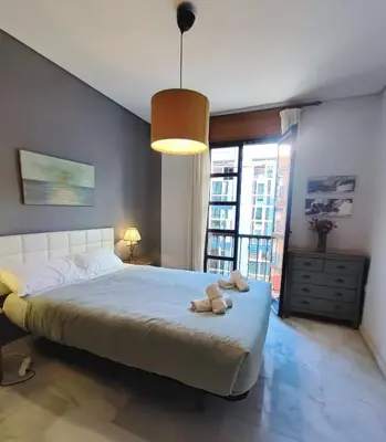 Cama o camas de una habitación en Agarimo Homes - Flor de Olivo