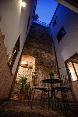 Un balcón o terraza de Patio muralla romana ¡Sé parte de la historia!