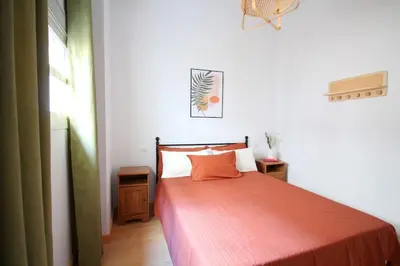 Cama o camas de una habitación en Sevilla centro- Sol - Acogedor y luminoso