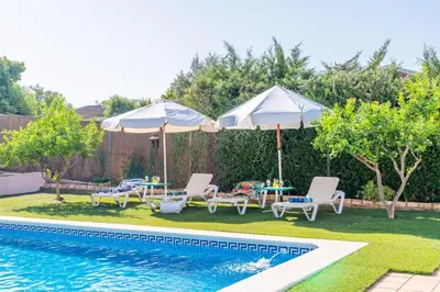 Piscina en o cerca de Casa Rural Carmo