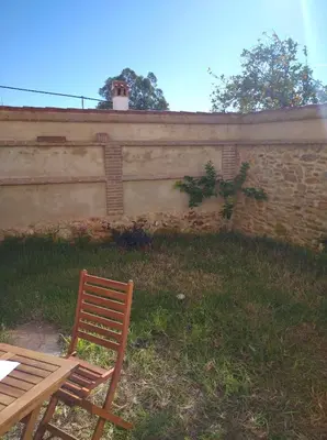 Jardín al aire libre en Casa Rural Sierra Guadalcanal