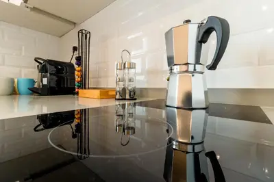 Una cocina o zona de cocina en Mirada a la Mezquita