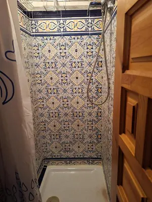 Un baño de Apartamento Plaza San Roman