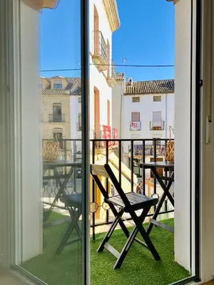 Un balcón o terraza de El ventanal del viajero