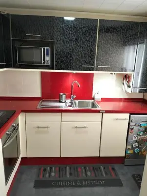 Una cocina o zona de cocina en Casa Cris
