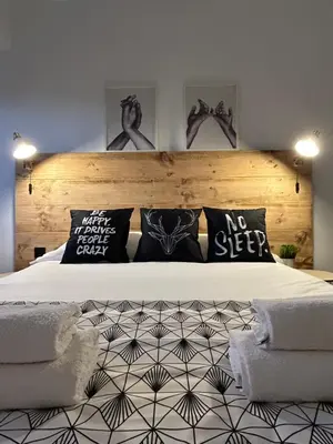 Cama o camas de una habitación en Apartamento Pura Vida