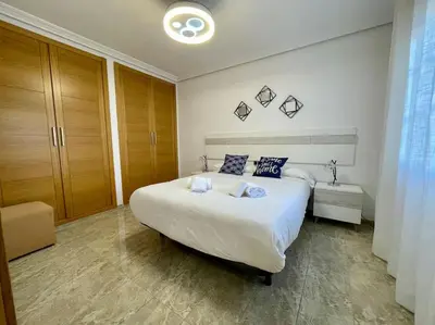 Cama o camas de una habitación en Geysotur Sarah s Home