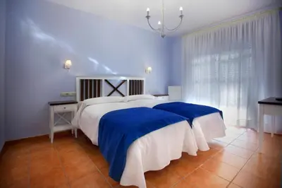 Cama o camas de una habitación en Country house Cortijo de la fuente