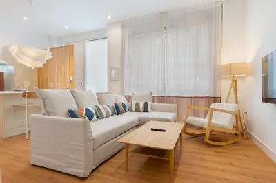Zona de estar de Arroyo 3 Apartments
