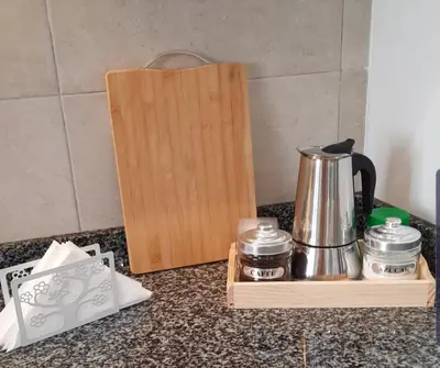 Utensilios para hacer té y café en TRANQUILO APARTAMENTO ZONA CENTRO