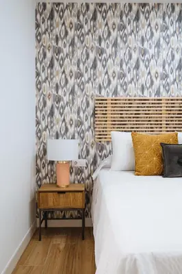 Cama o camas de una habitación en Wish Suite Miraflores de Sevilla