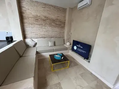 Zona de estar de Lemon House Share and Enjoy