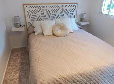 Cama o camas de una habitación en Apartamento El Patio.