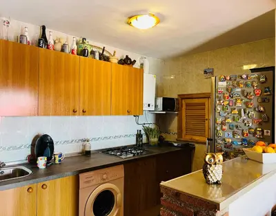 Una cocina o zona de cocina en Cortijo La Solana Montefrío