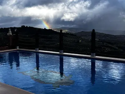 Piscina en o cerca de Cortijo La Solana Montefrío
