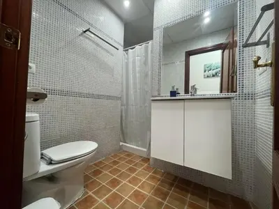Un baño de RgHOST-Apartamento La Palma en Casco Histórico