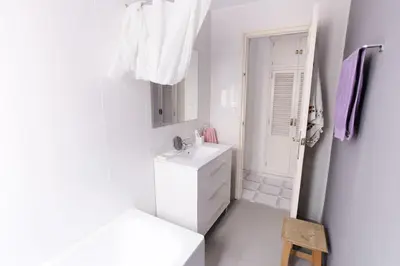 Cama o camas de una habitación en Alameda de Hércules - Peral
