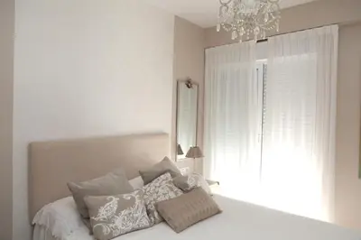 Cama o camas de una habitación en Selecta La casa del Artista