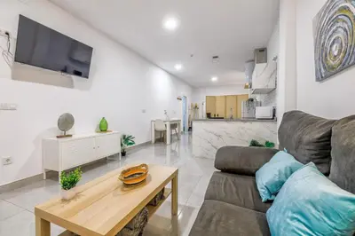 Zona de estar de Apartamentos Suite Sol