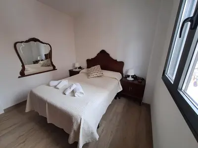 Cama o camas de una habitación en CASA CATALINA