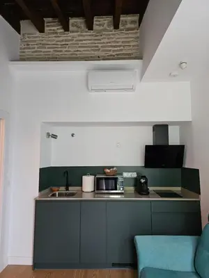 Una cocina o zona de cocina en Siete Lunas