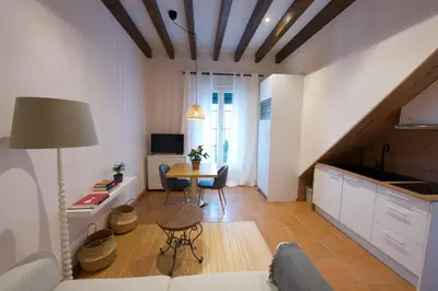 Una televisión o centro de entretenimiento en Casa Rural Sierra Morena