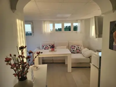 Zona de estar de La Flor del Naranjo