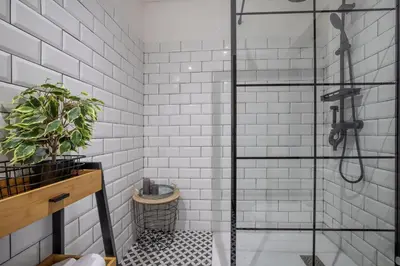 Un baño de El rincón de la Chiquita & Parking
