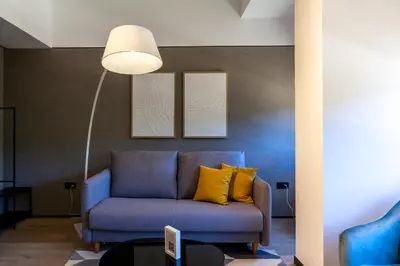 Zona de estar de Feelathome Nervión Apartments