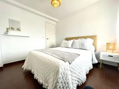 Cama o camas de una habitación en Casa Paula