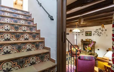 Zona de estar de Cozy Home In Castillo De Locubin