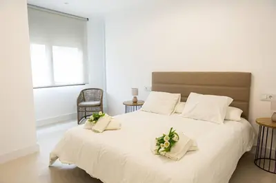 Cama o camas de una habitación en Royar 4 ático