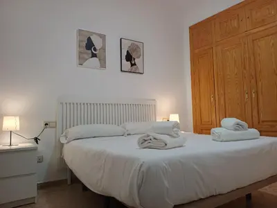 Cama o camas de una habitación en SunShine Fernando Colon