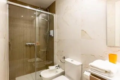 Un baño de Jardinillos Bed & Parking