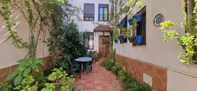 Jardín al aire libre en Juderia House in Cordoba