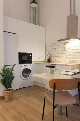 Una cocina o zona de cocina en MonKeys Apartments Miraflores