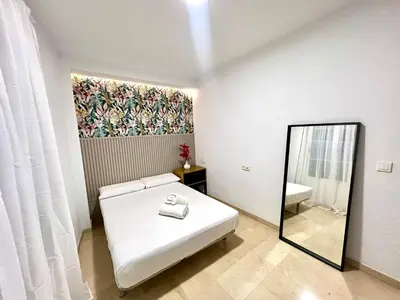 Cama o camas de una habitación en Cruz de San Fernando