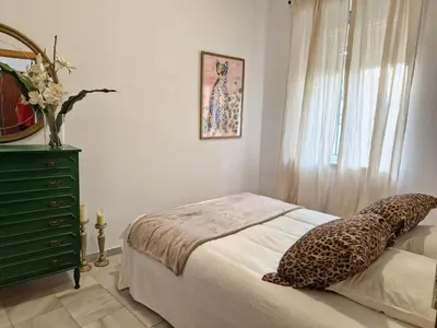 Cama o camas de una habitación en Calzada 10