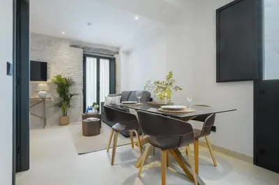 Zona de estar de Luxurious Duplex - buthtub - 1Bd 1Bth Casa Pilatos