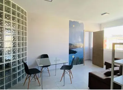 Zona de estar de Nervion Plaza Dodo Apartment