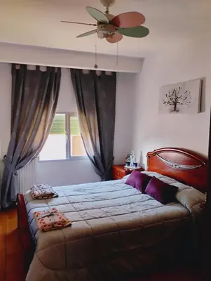 Cama o camas de una habitación en Casa María
