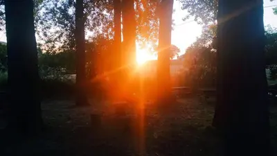 Amanecer o atardecer desde la casa o chalet o alrededores